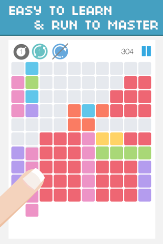 100 jam - 1010 block puzzle Fall In Totally screenshot 4