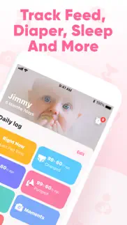 baby log: newborn tracker iphone screenshot 2