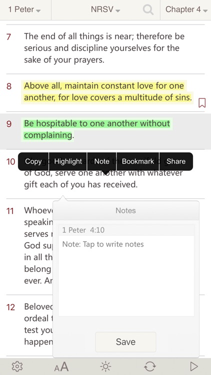 Bible :Holy Bible NRSV - Bible Study on the go