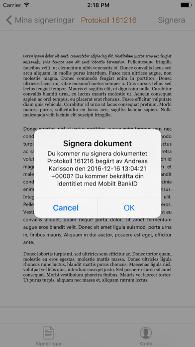 Screenshot #3 pour Sign