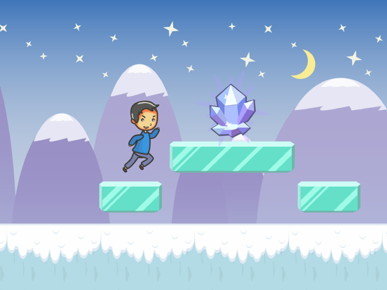 Super Hank Run:Ice Runner iPad screenshot