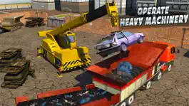 Game screenshot Monster Car Crusher Crane: Garbage Truck Simulator mod apk