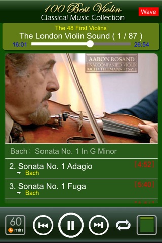 [5 CD]Classic Violin [100 Classical music] screenshot 2