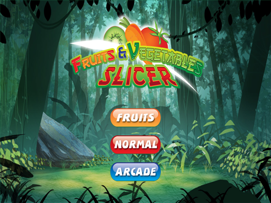 Fruits and Vegetables Slicer iPad screenshot