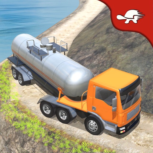 Oil Tanker Supply Truck - Offroad Fuel Transporter Icon