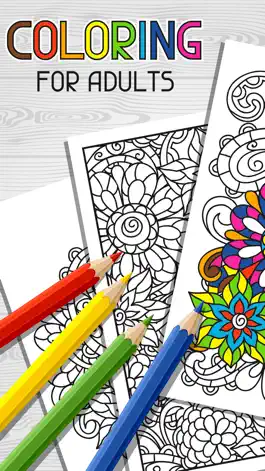 Game screenshot Mandala Coloring calm art therapy book for adults mod apk