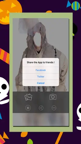 Game screenshot Halloween MakeOver-Place Face On Scary Images hack