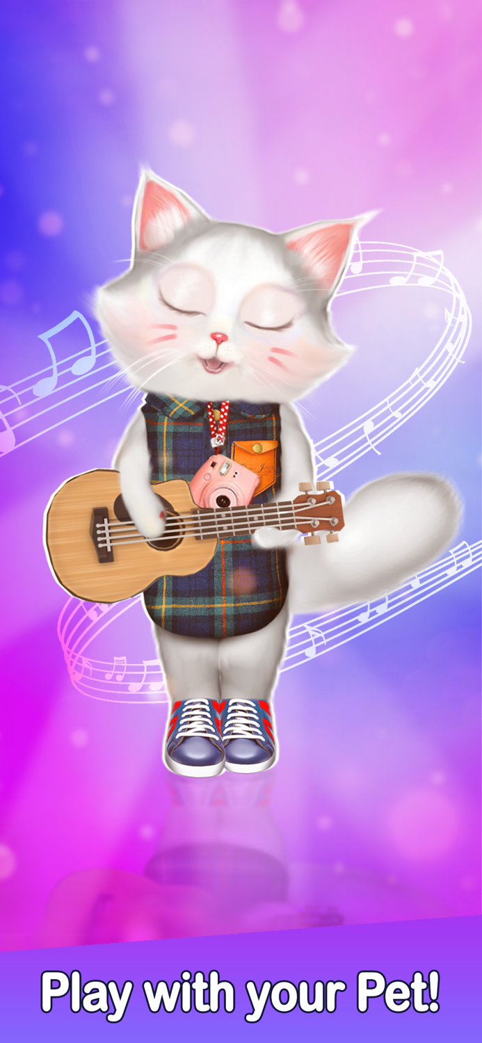 Cat Simulator Dress Up Games