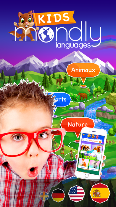 Screenshot #1 pour Cours de langue pour enfants