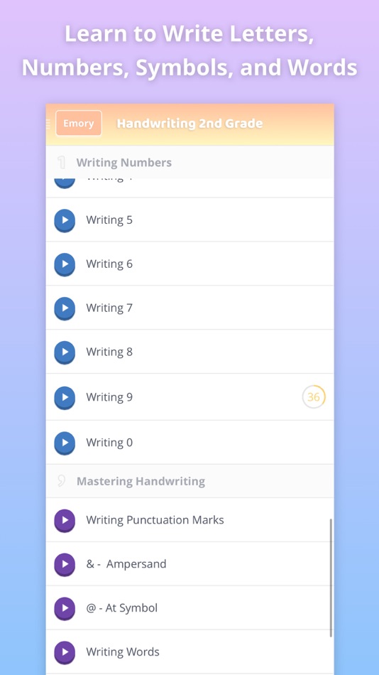 #7. Learn Handwriting 2nd Grade (iOS) 由: Class Ace LLC