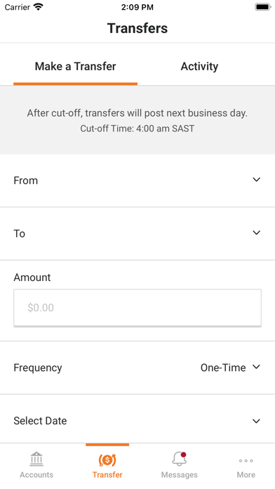 First National Bank Tigerton Screenshot