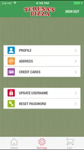 Teresa’s Pizza screenshot #2 for iPhone