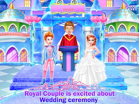 結婚式の日 アイスプリンセス 女の子のゲームのおすすめ画像5