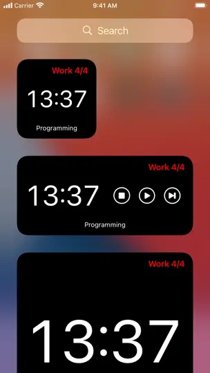 Captura de pantalla de Pommie - Pomodoro Timer en iPhone 3