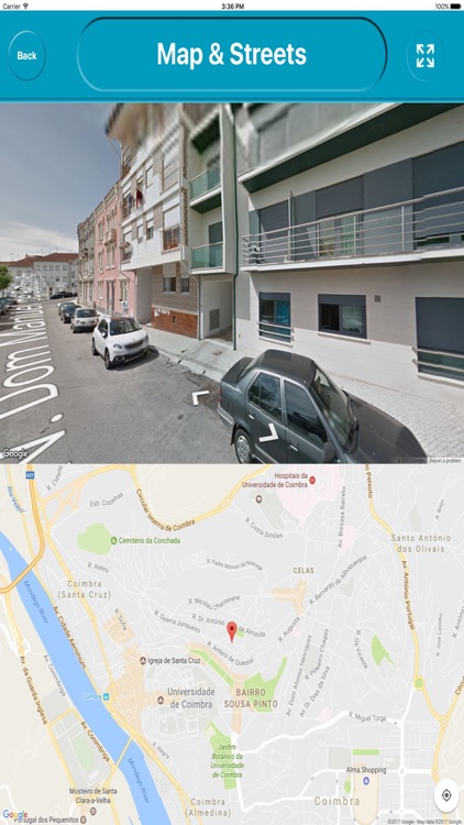 Coimbra Portugal Offline City Maps Navigation screenshot-3