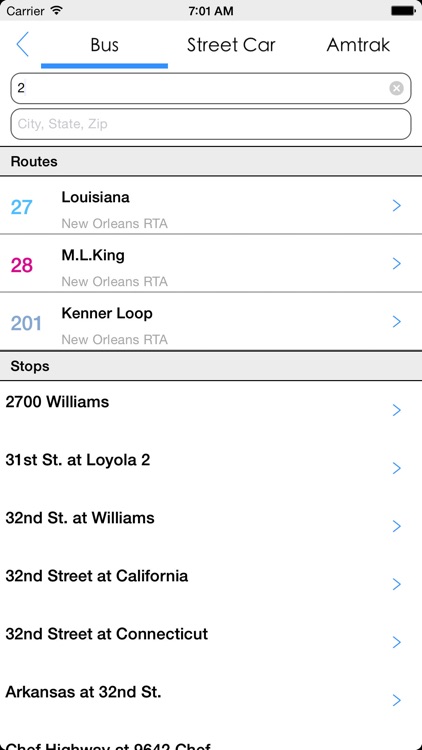 Transit Tracker - New Orleans screenshot-4