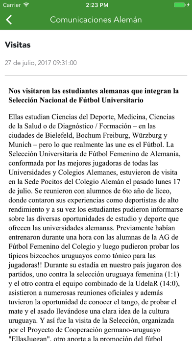 Colegio Alemán-Montevideo-DSM Screenshot