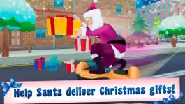 Game screenshot Christmas Santa Run: Hoverboard Simulator 3D mod apk