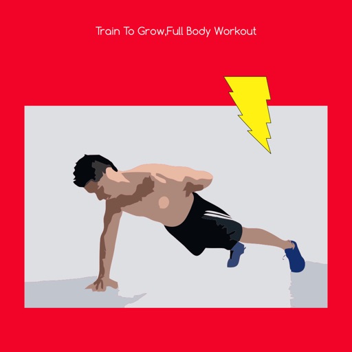 Train to grow full body workout icon