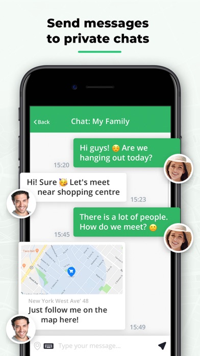 Briive Family Location Tracker Screenshot