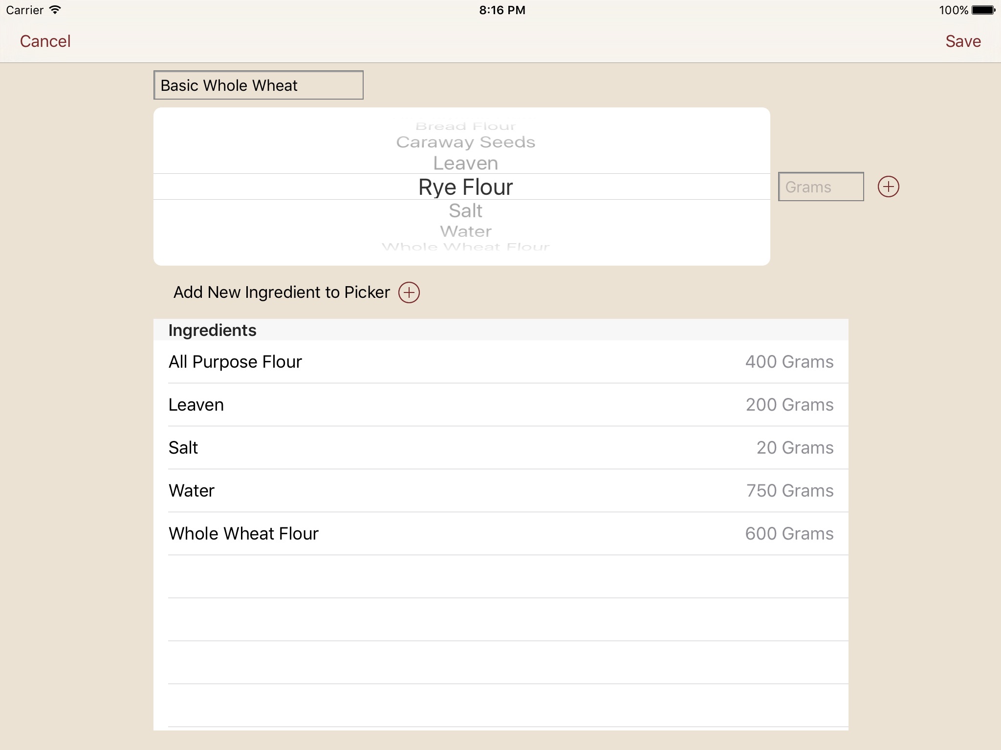 Artisan Bread for  iPad screenshot 2