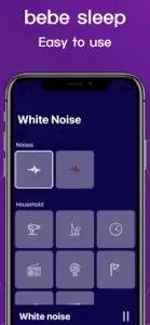 BeBe Sleep-White Noise screenshot #3 for iPhone