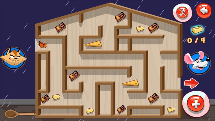 Mouse amazing - cooking and Dress up vs bad cat screenshot-3