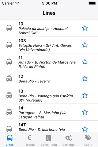 Transportes Urbanos de Coimbra screenshot 2