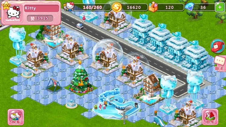 Hello Kitty梦幻花园-我的专属浪漫城镇 screenshot-4