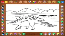 coloring book 2: dinosaurs iphone screenshot 3