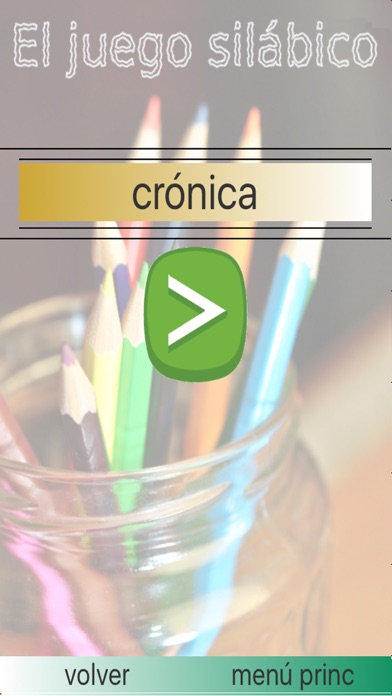 El juego silabico LITE Screenshot