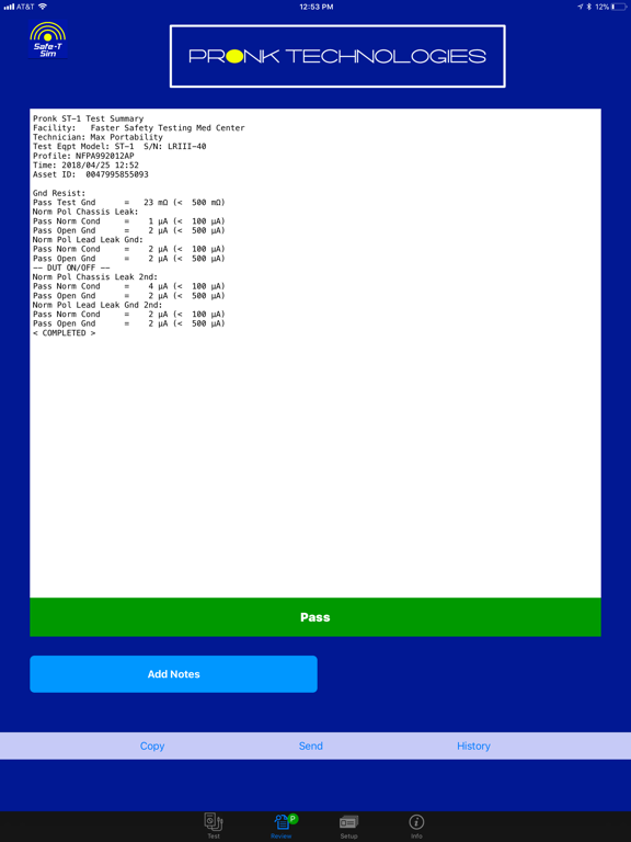 Safe-T App iPad screenshot 4 - Utilities app