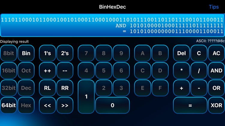 BinHexDec - Programmers Calculator