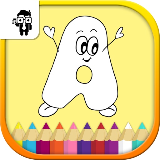 Alphabets Kids Coloring Book icon