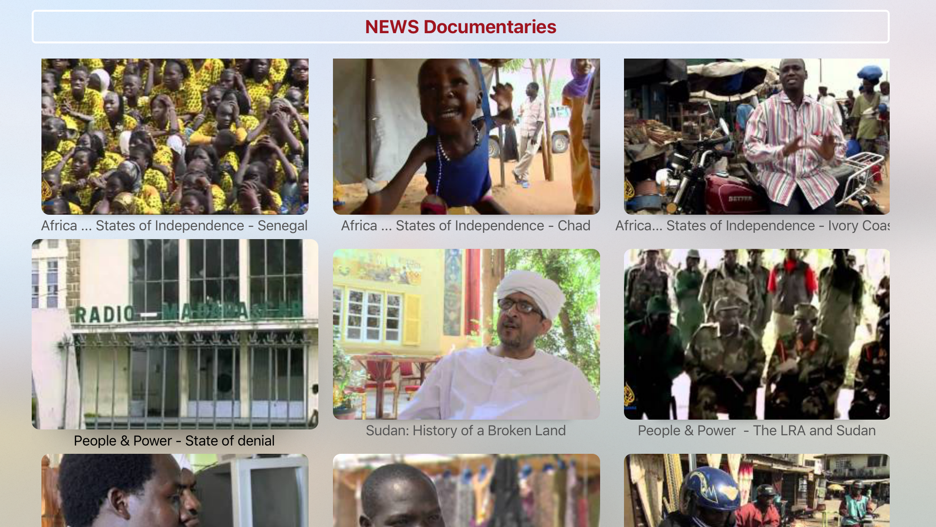 News Channels & Documentries screenshot 4
