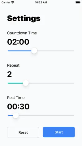 Game screenshot Fitness Timer: Simple apk