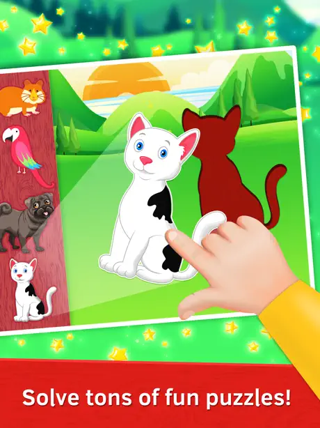 Pets Puzzle Game Free for Toddlers