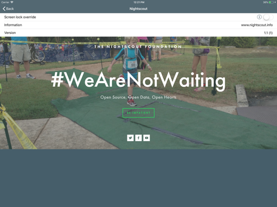 Nightscout X iPad screenshot 5 - Health & Fitness app