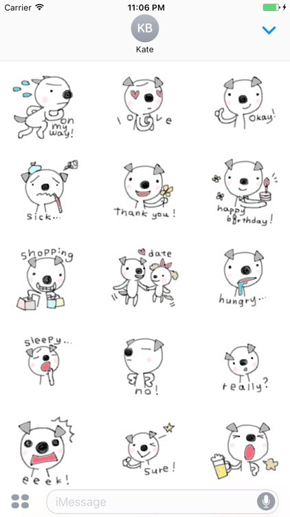 Hershey The Lovely White Dog