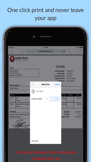 Mobi Print for Mobile Printers(圖4)-速報App