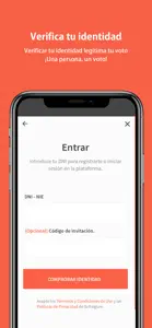 Sufragium, ¡tu voto cuenta! screenshot #3 for iPhone