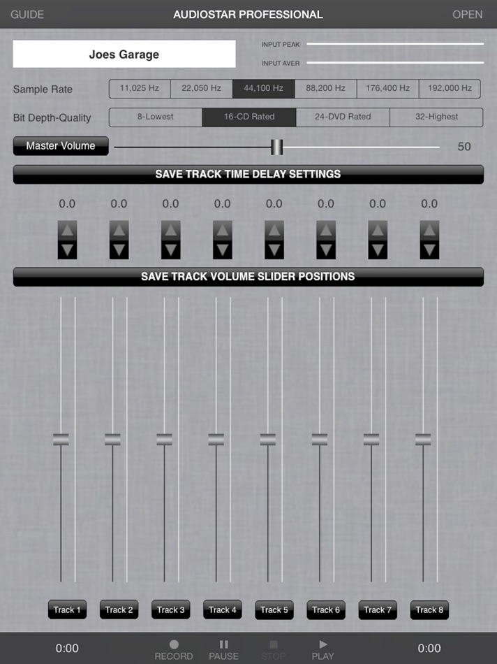 Audiostar Pro Multitrack Recording Mixer Lite - 4.2 - (iOS)