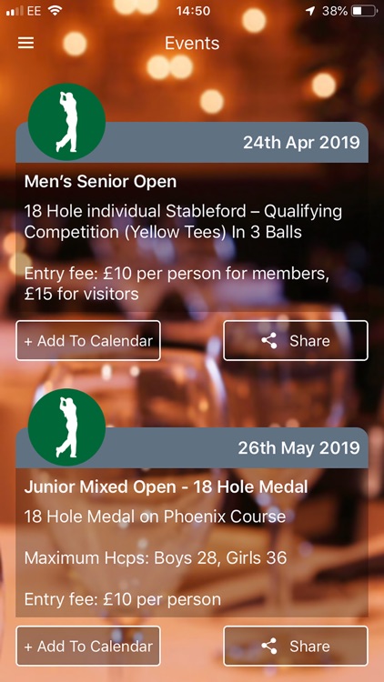 Gaudet Luce Golf Members App screenshot-3