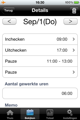 TimeSheet - IS - screenshot 4