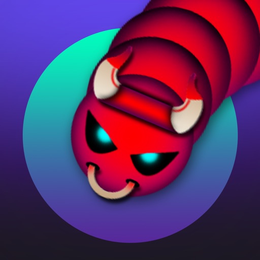 Rolling Worm.io - The Slither Snake War On Paper iOS App
