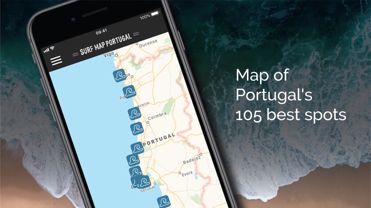Surf Map Portugal
