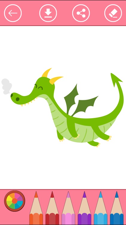 Fantasy Coloring Book for Children: Learn to color