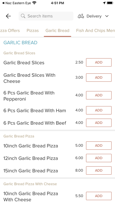 Netherton Tasty Bites. Screenshot