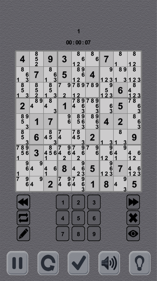 #3. Sudoku 5000 (iOS) Podle: Ruslan Goncharenko