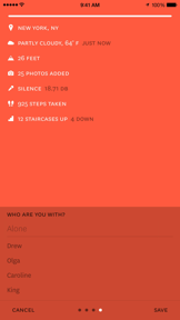 Reporter App screenshot